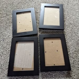4x6 black frames